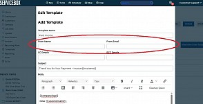 Auto Populate Logged in User's Email for Email Templates